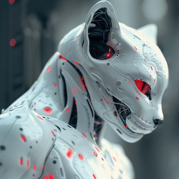 GATO ROBOTICO - FUTURISTA