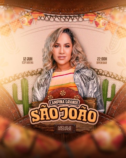 FLYER SÃO JOÃO  CAMPINA GRANDE FEED
