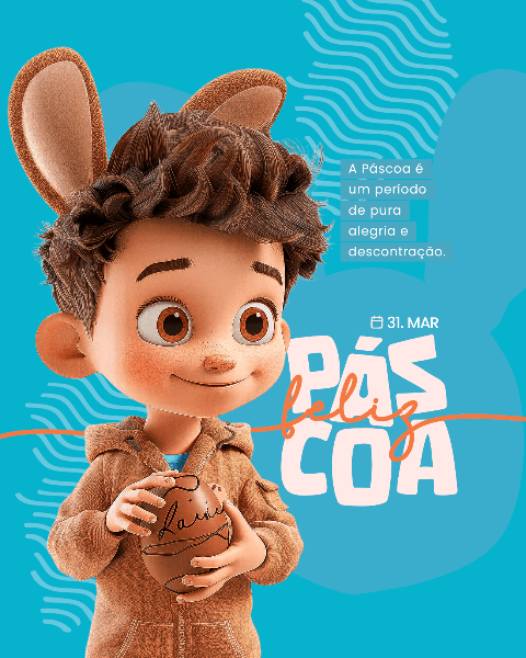 SOCIAL MEDIA FELIZ PÁSCOA