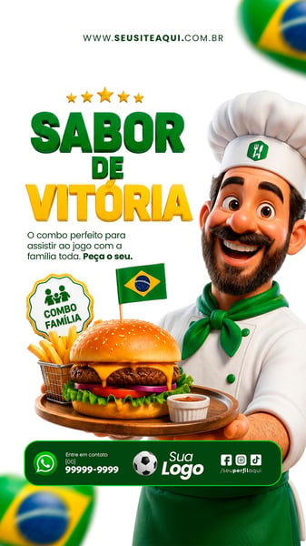 STORY COPA DO BRASIL 2026 SOCIAL MEDIA TEMPLATE PSD EDITÁVEL 11