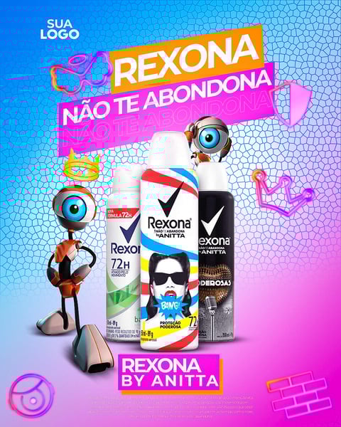 POST SUPERMERCADO BBB PAREDÃO REXONA FEED