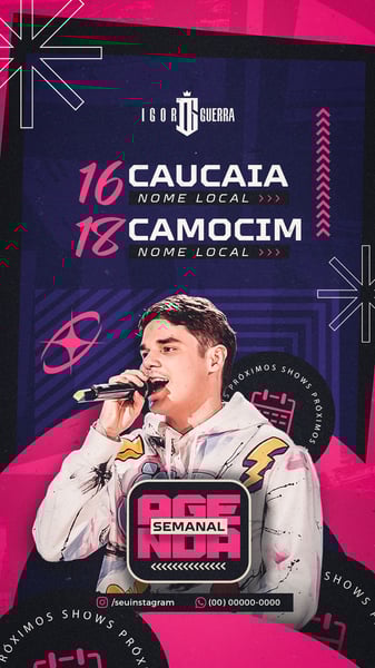 SOF 09 - IGOR GUERRA - AGENDA SEMANAL - STORY