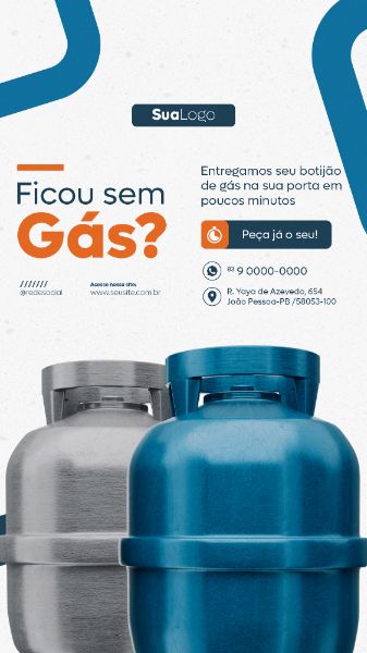 GÁS DISTRIBUIDORA COZINHA SOCIAL MEDIA POST STORY