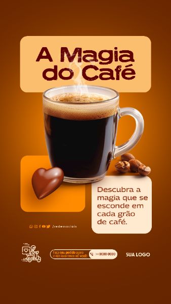 STORY - CAFETERIA - A MAGIA DO CAFÉ