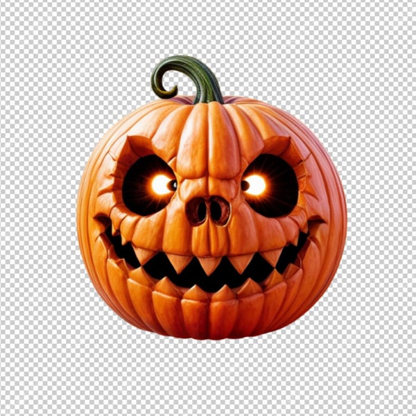 ABÓBORA HALLOWEEN PNG SEM FUNDO