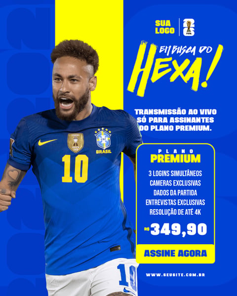 EM BUSCA DO HEXA COPA DO MUNDO DA FIFA 2026