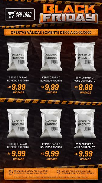 FOLHETO BLACK FRIDAY - 5 PRODUTOS