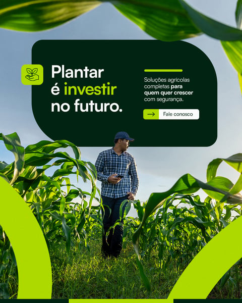 SOCIAL MEDIA AGRO PLANTAR É INVESTIR PSD EDITÁVEL