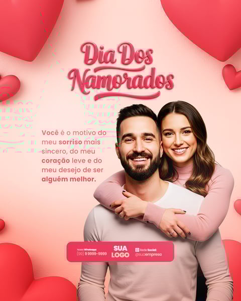 DIA DOS NAMORADOS SOCIAL MEDIA PSD EDITÁVEL