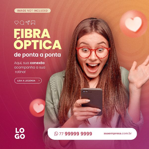 FIBRA ÓPTICA DE PONTA A PONTA - INTERNET