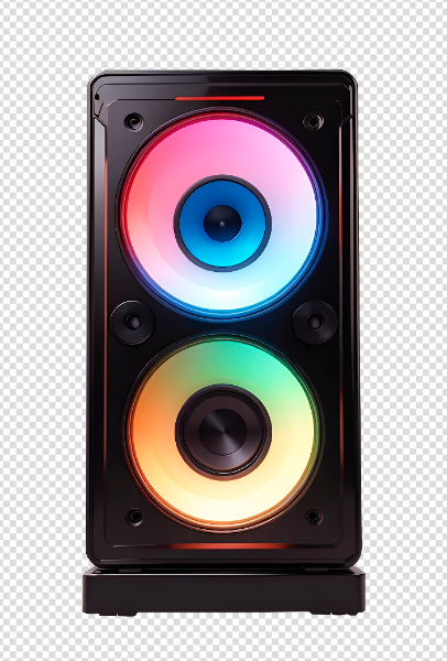CAIXA DE SOM PARA COMPOSIÇÃO FLYER PNG