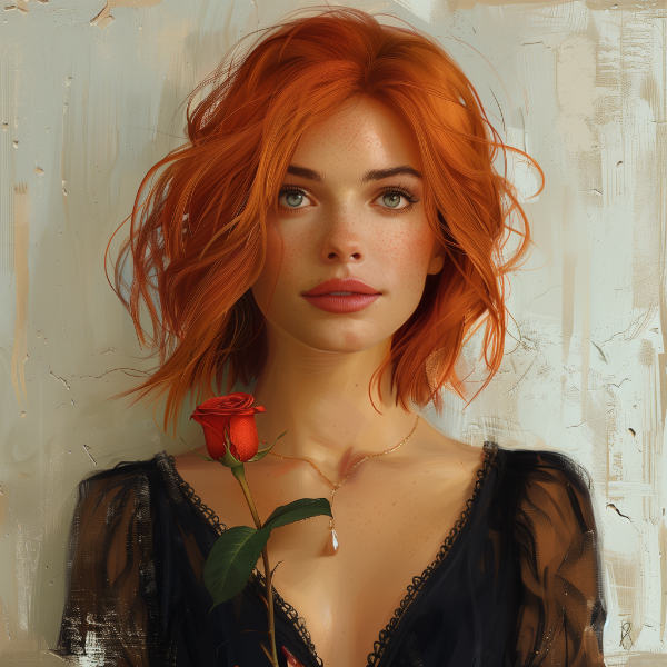 MULHER BONITA RUIVA | IMAGEM