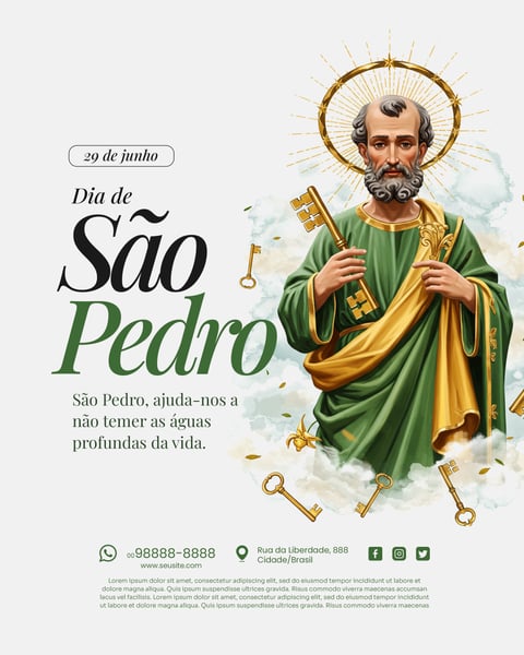 29 DE JUNHO DIA DE SÃO PEDRO