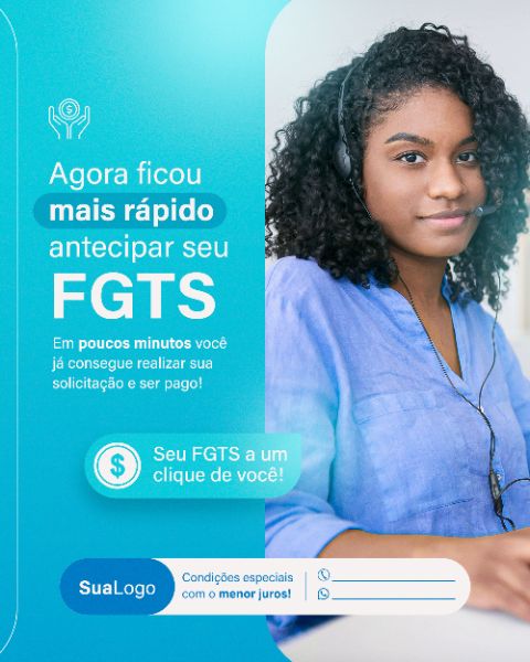 FGTS SAQUE ANIVERSÁRIO SOCIAL MEDIA POST FEED VERTICAL