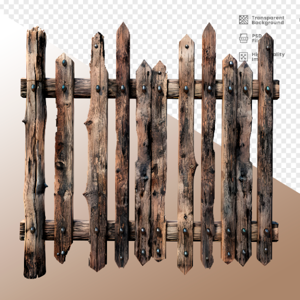 ESTRUTURA DE MADEIRA - ELEMENTO 3D PARA COMPOSIÇÃO - WOOD