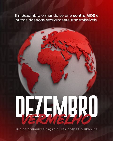 DEZEMBRO VERMELHO MÊS DE COMBATE CONTRA O HIV/AIDS 20