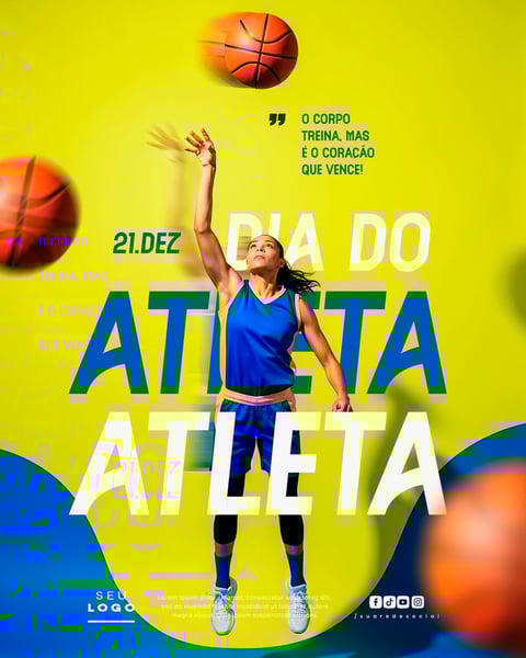DIA DO ATLETA 21 DE DEZEMBRO SOCIAL MEDIA PSD EDITÁVEL 4
