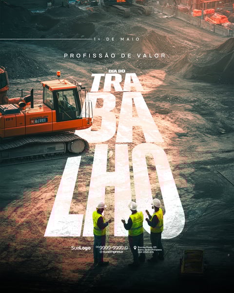 SOCIAL MEDIA DIA DO TRABALHO