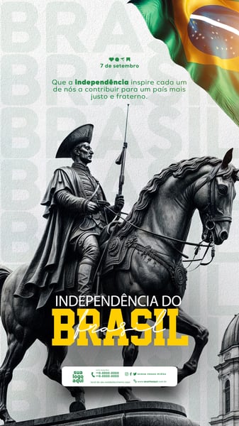 7 DE SETEMBRO INDEPENDÊNCIA DO BRASIL STORIES 1