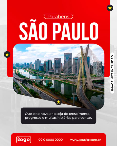 POST CARD ANIVERSARIO DA CIDADE