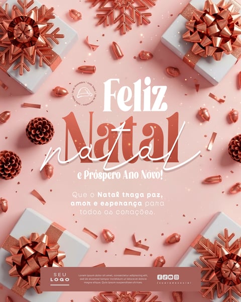 FELIZ NATAL E PRÓSPERO ANO NOVO 25 DE DEZEMBRO SOCIAL MEDIA PSD EDITÁVEL (7)