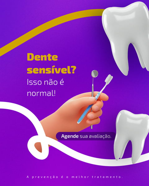DENTE SENSÍVEL PSD EDITÁVEL
