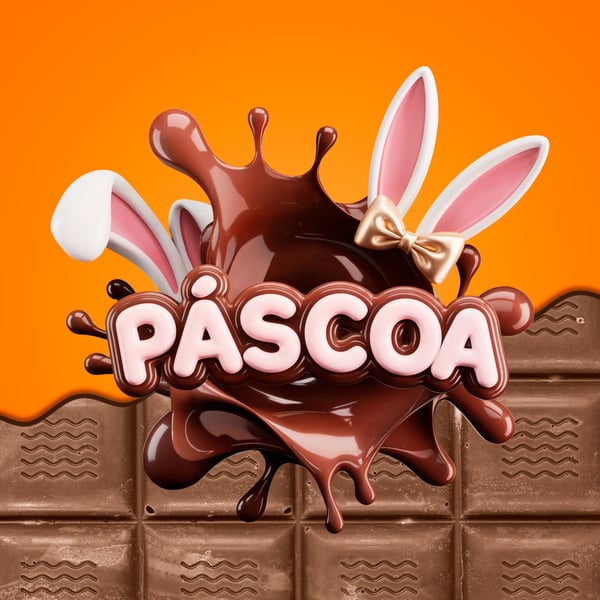 MJG ELEMENTO 3D OARA COMPOSIÇÃO DE ARTES DE PÁSCOA MODELO 16