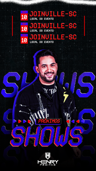 HENRY FREITAS AGENDAS DE SHOWS