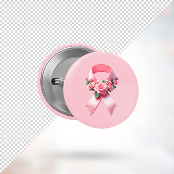 MOCKUP BOTON BUTTON BROCHE BOTTON 3D RENDER TOTALMENTE EDITÁVEL PSD