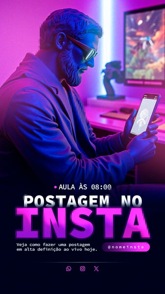 POST MARKETING DIGITAL POSTAGEM NO INSTAGRAM
