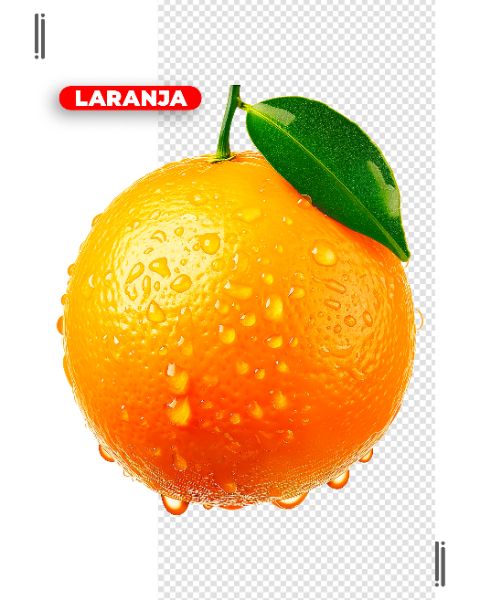 FRUTA | LARANJA | IMAGEM SEM FUNDO | PSD EDITÁVEL
