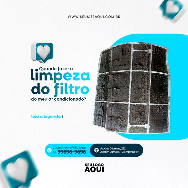 MANUTENÇÃO DE AR CONDICIONADO | SOCIAL MEDIA | PSD EDITÁVEL