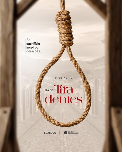 DIA DE TIRADENTES 21 DE ABRIL SOCIAL MEDIA PSD EDITÁVEL 4