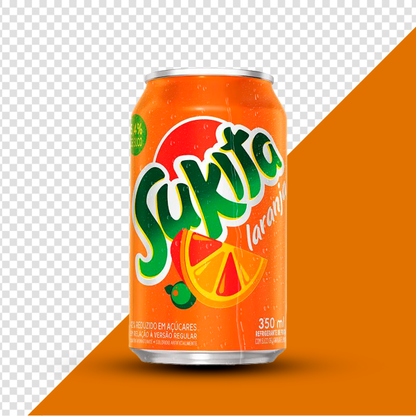 IMAGEM SEM FUNDO LATA REFRIGERANTE SUKITA