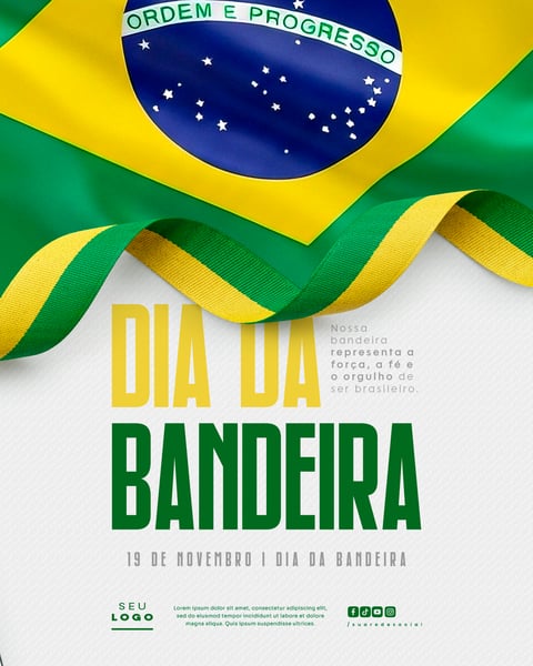 DIA DA BANDEIRA 19 DE NOVEMBRO SOCIAL MEDIA PSD EDITÁVEL (1)