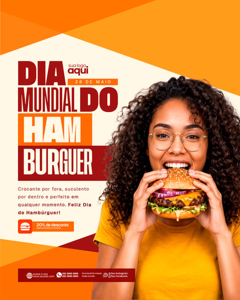 SOCIAL MEDIA HAMBURGERIA DIA MUNDIAL DO HAMBURGER 2