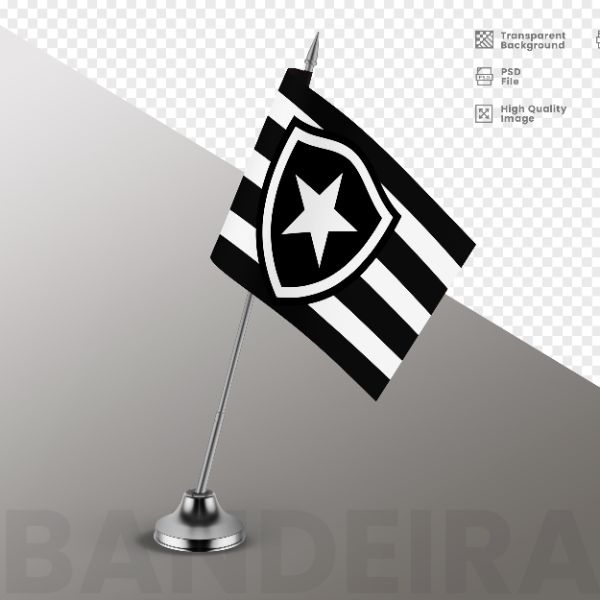 ELEMENTO PARA COMPOSIÇÃO BANDEIRA BOTAFOGO