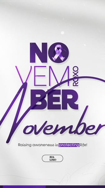 PURPLE NOVEMBER PREMATURITY AWARENESS MONTH SOCIAL MEDIA EDITABLE PSD 23