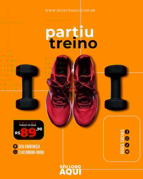 POST - ACADEMIA - PARTIU TREINO