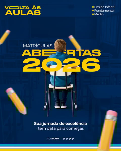 MATRÍCULAS ABERTAS | VOLTA ÀS AULAS