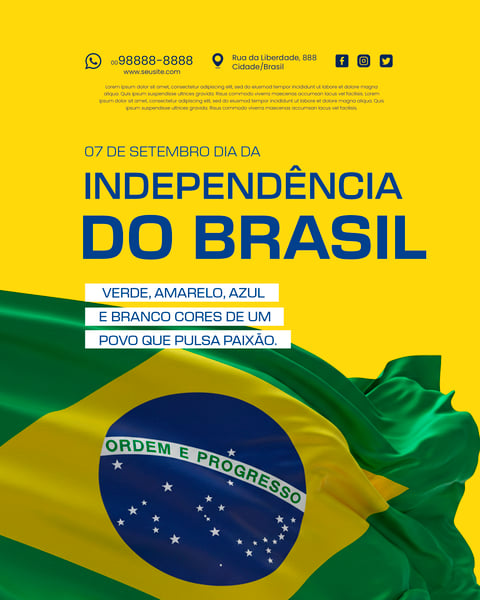 07 DE SETEMBRO DIA DA INDEPENDÊNCIA DO BRASIL 5