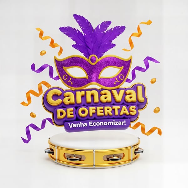 SELO 3D CARNAVAL DE OFERTAS VEM ECONOMIZAR 02