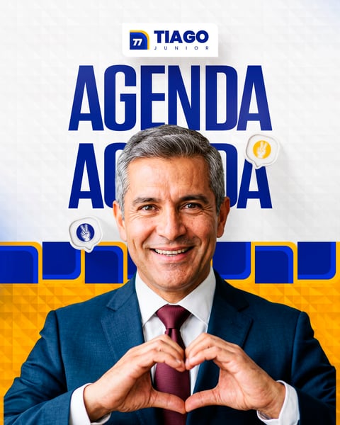 CAMPANHA ELEITORAL POLÍTICA ELEIÇÃO DEPUTADO PREFEITO VEREADOR FLYER PSD EDITÁVEL 5
