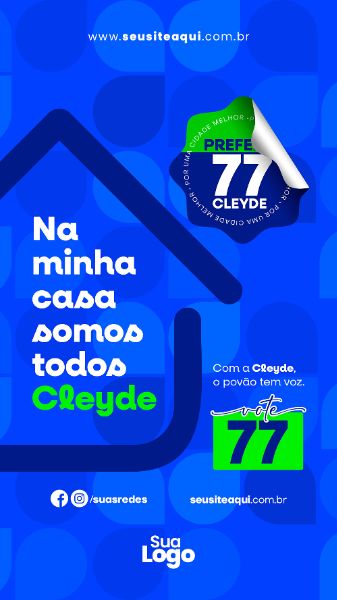 STORY - CAMPANHA POLITICA - SOCIAL MEDIA | PSD EDITÁVEL