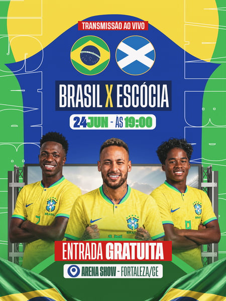34 FLYER EVENTO TRANSMISSÃO AO VIVO COPA DO MUNDO BRASIL