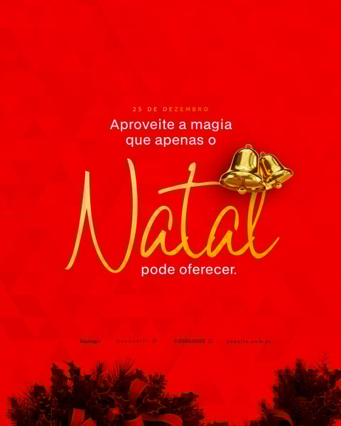 FELIZ NATAL PSD EDITÁVEL 5