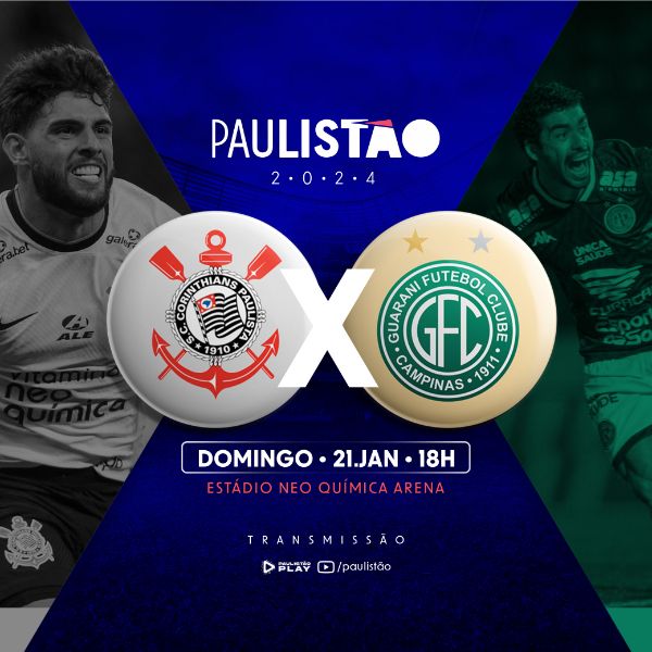 SOCIAL MEDIA - PAULISTÃO 2024 - CORINTHIANS X GUARANI