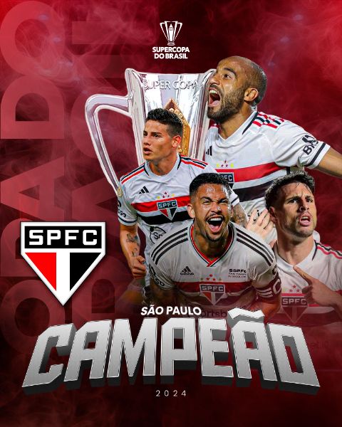 FEED | SUPERCOPA | SÃO PAULO CAMPEÃO | FUTEBOL | PSD EDITÁVEL