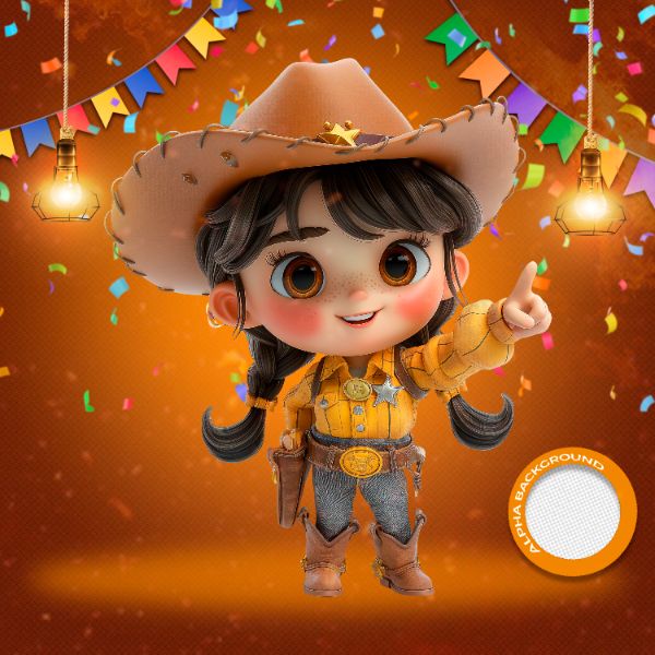 MASCOTES DE FESTA JUNINA MODELO 175