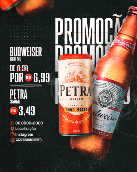 FLYER PROMOÇÃO CERVEJA BAR E CERVEJARIA